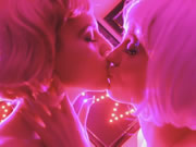 ASMR Lesbians Tongue Kissing